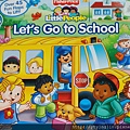 let's go to school-翻翻書