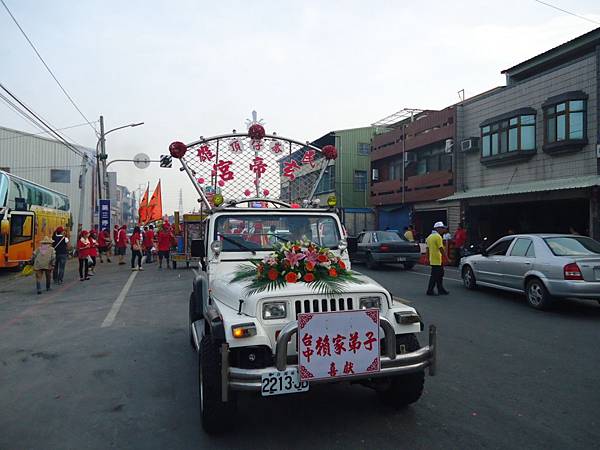 癸巳年嘉邑民雄崙仔頂玄帝宮 民雄旭天宮玄天上帝 中壇元帥往新營太子宮進香