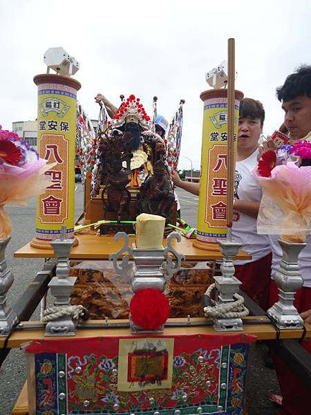 甲午年嘉邑民雄振威府宏威會館池府千歲往南鯤鯓代天府謁祖三年圓科