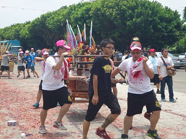 甲午年嘉邑蔡家關聖帝君往笨港水仙宮謁祖進香三年圓科