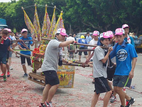 甲午年嘉邑蔡家關聖帝君往笨港水仙宮謁祖進香三年圓科