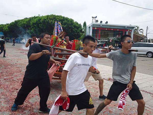 甲午年嘉邑蔡家關聖帝君往笨港水仙宮謁祖進香三年圓科