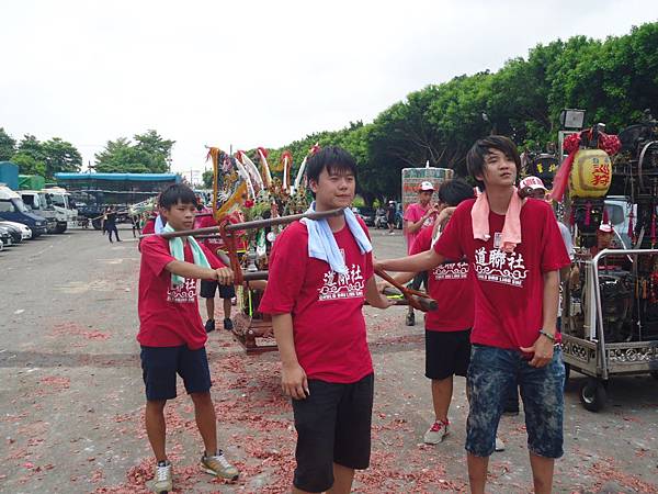 甲午年嘉邑蔡家關聖帝君往笨港水仙宮謁祖進香三年圓科