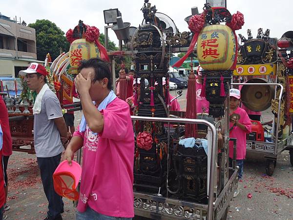 甲午年嘉邑蔡家關聖帝君往笨港水仙宮謁祖進香三年圓科