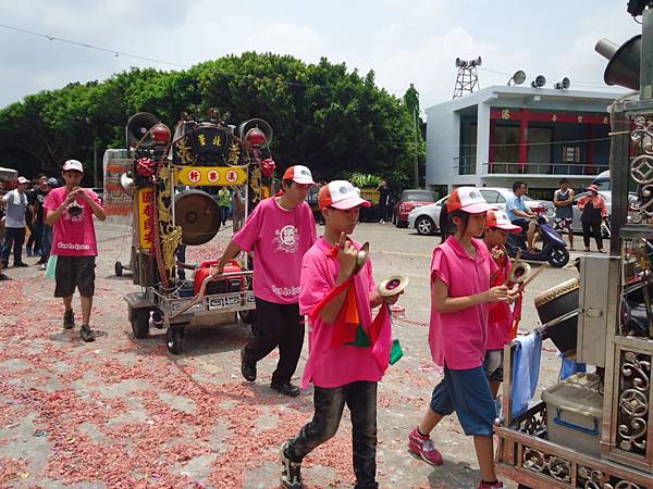 甲午年嘉邑蔡家關聖帝君往笨港水仙宮謁祖進香三年圓科