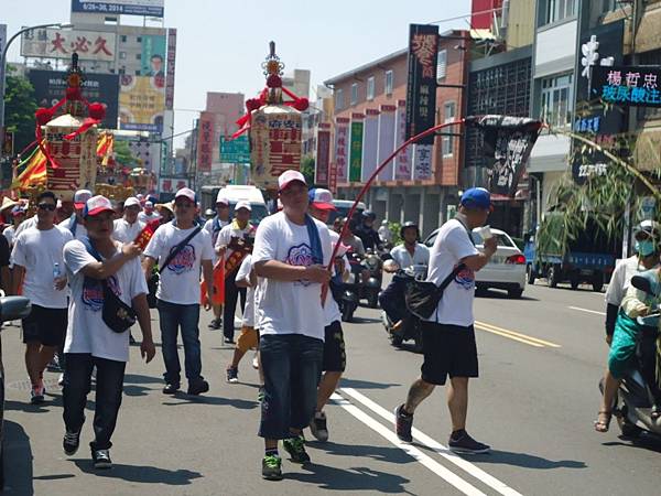 甲午年桃園海湖福安府輔信王公 邱家中壇元帥往台南八吉境下太子開基昆沙宮 八吉境總趕宮 六合境馬公廟會香大典