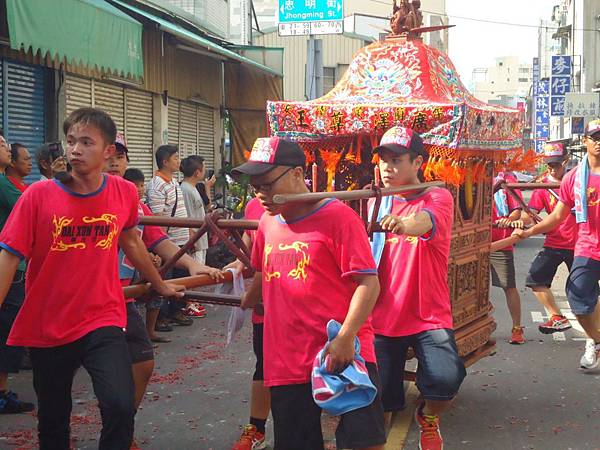 甲午年台南蘭陵堂保安廣澤尊王往台南南勢街西羅殿謁祖進香