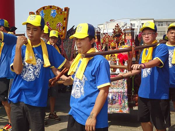 甲午年高雄鳳邑海洋代天府五府千歲往南鯤鯓代天府謁祖進香