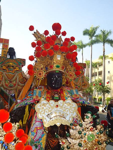 甲午年台南首貳境開基萬福庵三寶佛祖、觀音佛祖、齊天大聖重修入火安座祈福遶境大典