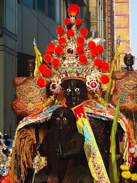 甲午年台南首貳境開基萬福庵三寶佛祖、觀音佛祖、齊天大聖重修入火安座祈福遶境大典