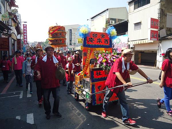 甲午年台南首貳境開基萬福庵三寶佛祖、觀音佛祖、齊天大聖重修入火安座祈福遶境大典