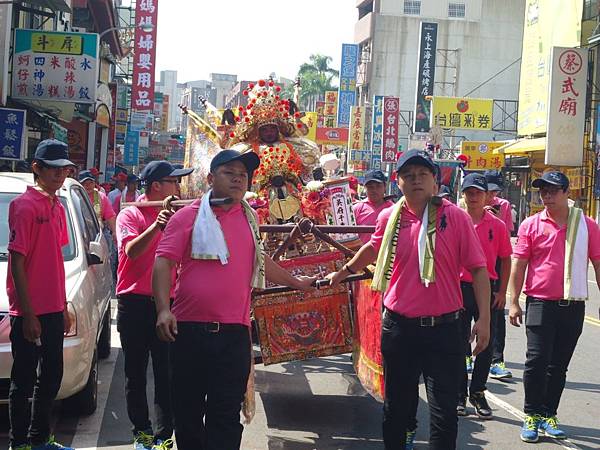 甲午年台南首貳境開基萬福庵三寶佛祖、觀音佛祖、齊天大聖重修入火安座祈福遶境大典