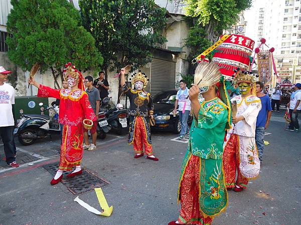 甲午年台南六甲赤山堡福良堂宣靈公劉往台南全臺白龍庵謁祖進香三年圓科