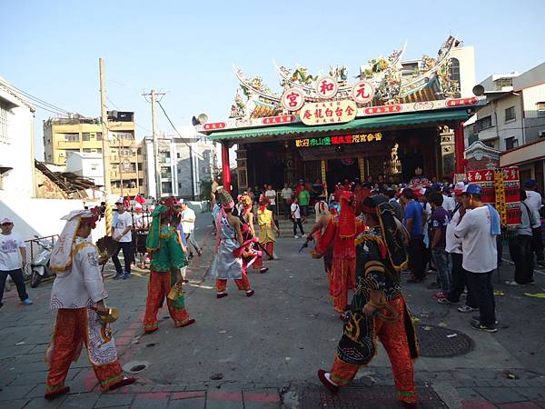 甲午年台南六甲赤山堡福良堂宣靈公劉往台南全臺白龍庵謁祖進香三年圓科