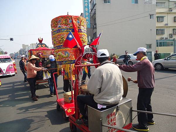 甲午年嘉義太保麻魚寮古恩宮恭迎馬鳴山鎮安宮五年王回駕賜福遶境