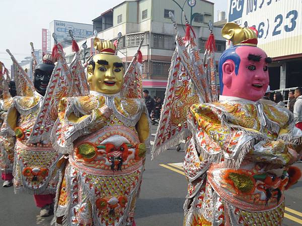 甲午年嘉義太保麻魚寮古恩宮恭迎馬鳴山鎮安宮五年王回駕賜福遶境