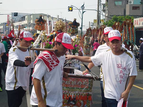 甲午年嘉義太保麻魚寮古恩宮恭迎馬鳴山鎮安宮五年王回駕賜福遶境