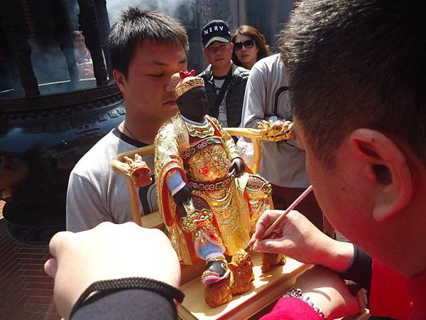 丙申年屏東頭前溪河南堂 吳府千歲 往南鯤鯓代天府開光啟靈