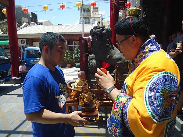 丙申年台南鹽水月港楊家 中壇元帥  台南吳家 中壇元帥 往台南首廟天壇開光啟靈