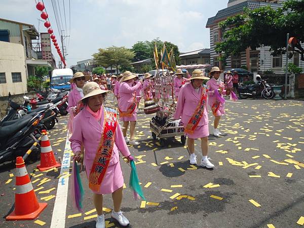 丙申年嘉義東石白水湖 蕭家 安溪三城隍往嘉義鹿草中寮安溪城隍廟謁祖進香三年圓科