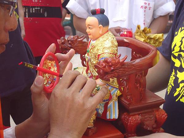 丙申年高雄鳳邑慈鳳宮 沙淘太子往台南頂太子沙淘宮開光啟靈