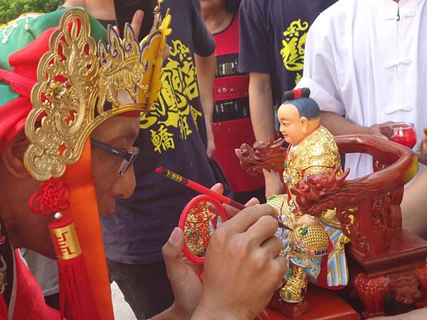 丙申年高雄鳳邑慈鳳宮 沙淘太子往台南頂太子沙淘宮開光啟靈