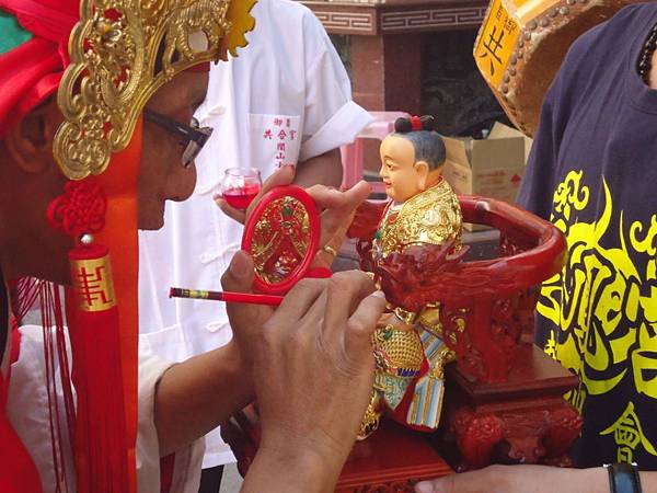 丙申年高雄鳳邑慈鳳宮 沙淘太子往台南頂太子沙淘宮開光啟靈