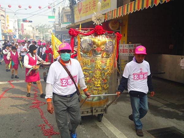 丁酉年嘉義東石後埔林府 北極玄天上帝 樹林玄聖堂 北極玄天上帝往竹崎真武廟謁祖進香