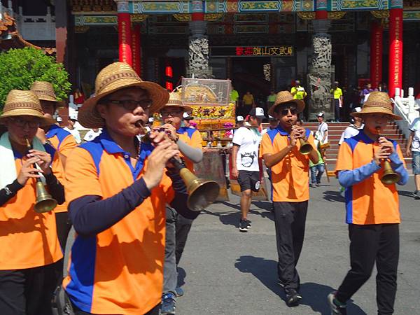 丁酉年高雄旗山文武廟 關聖帝君 往關廟山西宮會香 台南開基武廟謁祖進香