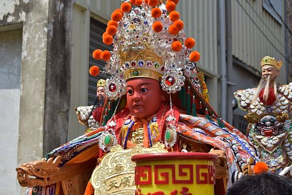 丁酉年屏東南州陳公館保安廣澤尊王往台南南勢街西羅殿謁祖進香三年圓科暨恭請鎮殿保安廣澤尊王回鑾遶境