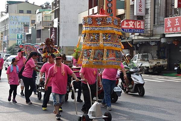 丁酉年嘉義圳頭里福正宮福德正神出巡遶境