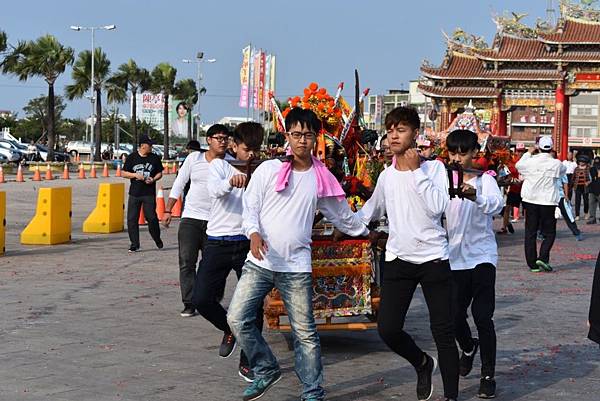 丁酉年台南七股九龍宮吳府千歲往南鯤鯓代天府謁祖進香