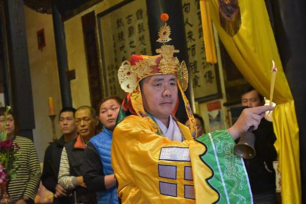 丁酉年台南信仰轎班會 玄天上帝 中壇元帥 福德正神 康趙元帥 往台南鷲嶺北極殿大上帝廟開光啟靈