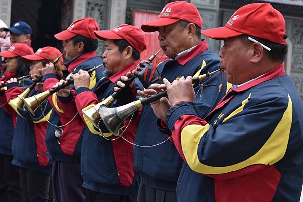 丁酉年新北市池揚轎班會往新港奉天宮恭迎金虎將軍回鑾安座