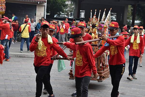 戊戌年高雄慈勝宮伏魔大帝鍾馗爺往竹崎光祿廟謁祖進香