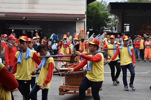 戊戌年高雄慈勝宮伏魔大帝鍾馗爺往竹崎光祿廟謁祖進香