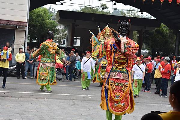 戊戌年高雄慈勝宮伏魔大帝鍾馗爺往竹崎光祿廟謁祖進香