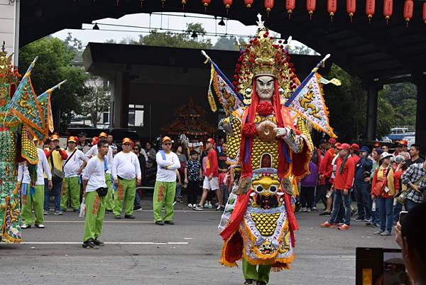 戊戌年高雄慈勝宮伏魔大帝鍾馗爺往竹崎光祿廟謁祖進香