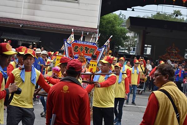 戊戌年高雄慈勝宮伏魔大帝鍾馗爺往竹崎光祿廟謁祖進香