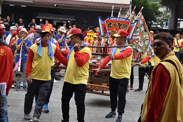 戊戌年高雄慈勝宮伏魔大帝鍾馗爺往竹崎光祿廟謁祖進香