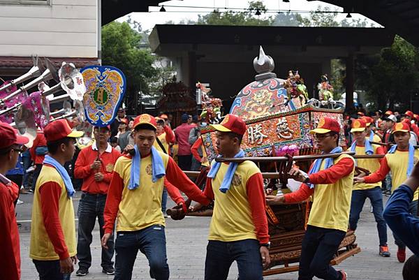 戊戌年高雄慈勝宮伏魔大帝鍾馗爺往竹崎光祿廟謁祖進香