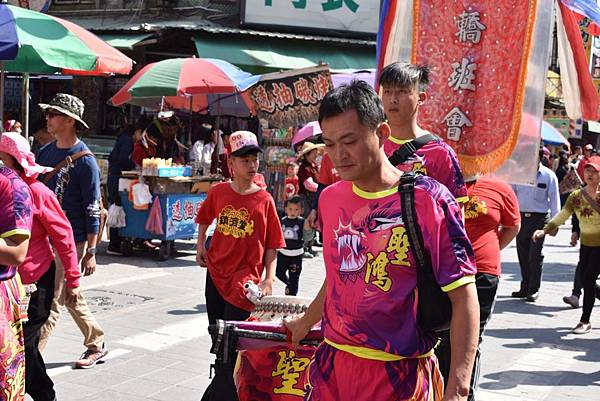 戊戌年台中大里鎮濟堂楊府七千歲往新港奉天宮進香