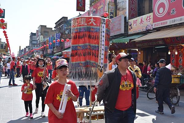 戊戌年台中大里鎮濟堂楊府七千歲往北港朝天宮進香