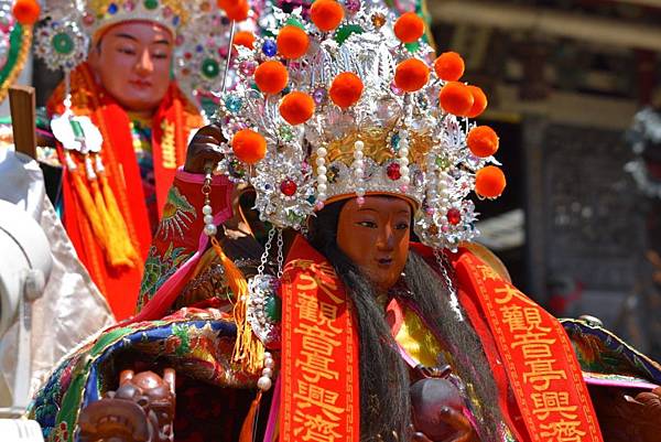 戊戌年高雄後驛玉玄宮 九天玄女 玉皇四殿下 觀音佛祖 往台南開基玉皇宮覲朝  大觀音亭興濟宮進香