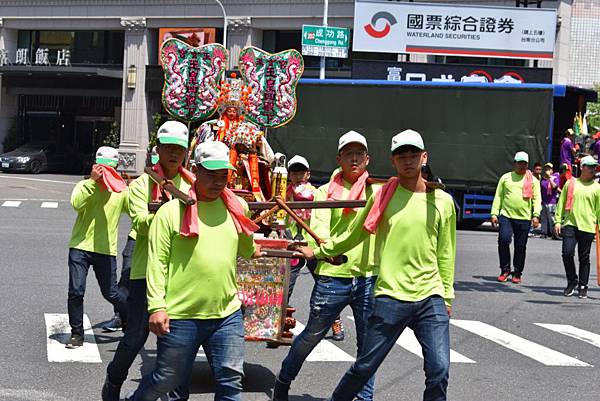 戊戌年高雄後驛玉玄宮 九天玄女 玉皇四殿下 觀音佛祖 往台南開基玉皇宮覲朝  大觀音亭興濟宮進香