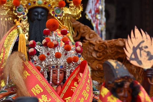 戊戌年嘉義布袋上廷宮 九天玄女 往新港奉天宮進香