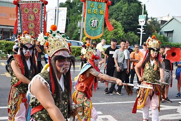 戊戌年嘉邑玉旨開基仙姑壇 九天玄女仙姑 往台南六甲赤山龍湖巖 七鼓龍山宮謁祖進香回鑾遶境