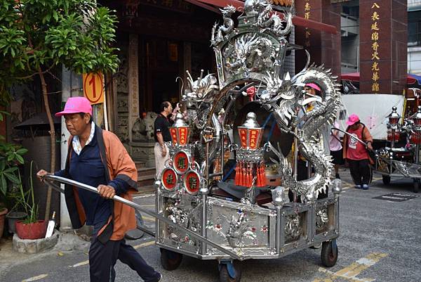 戊戌年嘉邑玉旨開基仙姑壇 九天玄女仙姑 往台南六甲赤山龍湖巖 七鼓龍山宮謁祖進香回鑾遶境