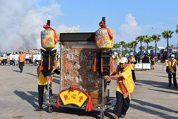 戊戌年台南學甲觀心堂 觀音佛祖 池府千歲 往台南赤山龍湖巖 南鯤鯓代天府謁祖進香