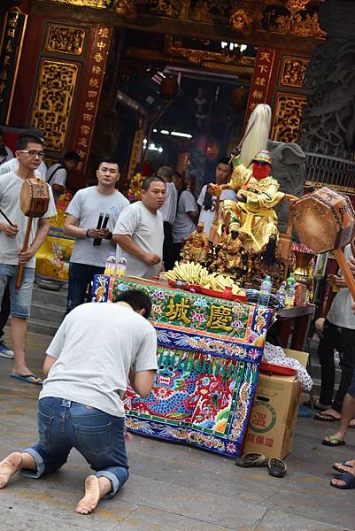 戊戌年台南安平慶城殿 鎮殿武英大帝 往台南首廟天壇開光啟靈暨武英大帝 文衡聖帝 金闕大帝 往南廠武英殿謁祖晉香回鑾遶境大典